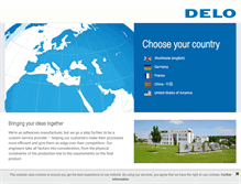 Tablet Screenshot of delo-adhesives.com